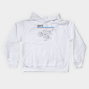 BMX EXPLODED VIEW Kids Hoodie